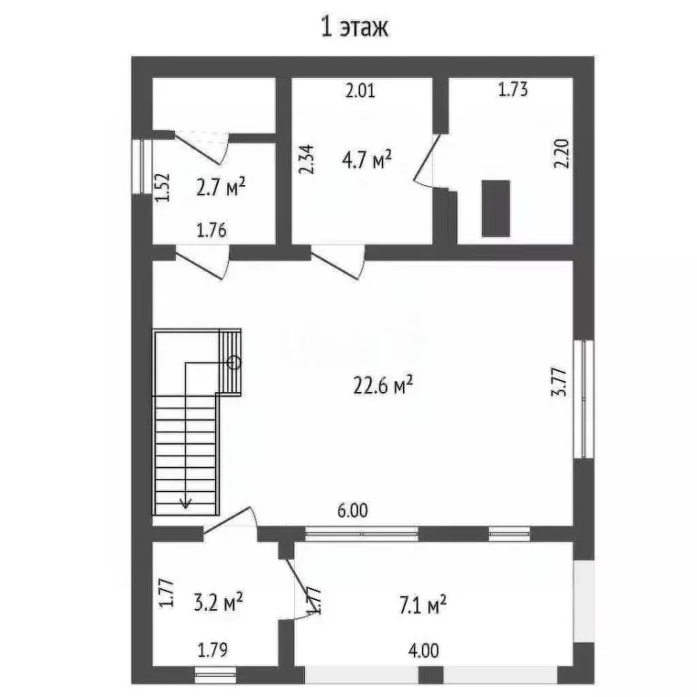 Дом в Тюменская область, Тюменский муниципальный округ, с. Каменка ул. ... - Фото 2
