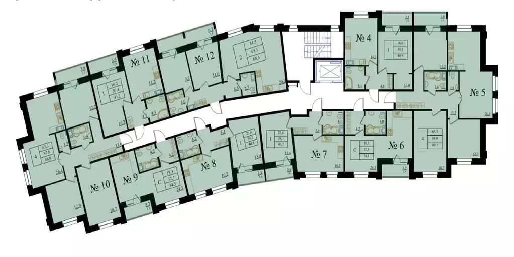 Студия Ленинградская область, Гатчина Красносельское ш., 4Ак1 (34.1 м) - Фото 1