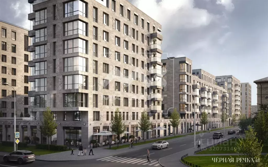 Помещение свободного назначения в Санкт-Петербург наб. Черной речки, ... - Фото 1