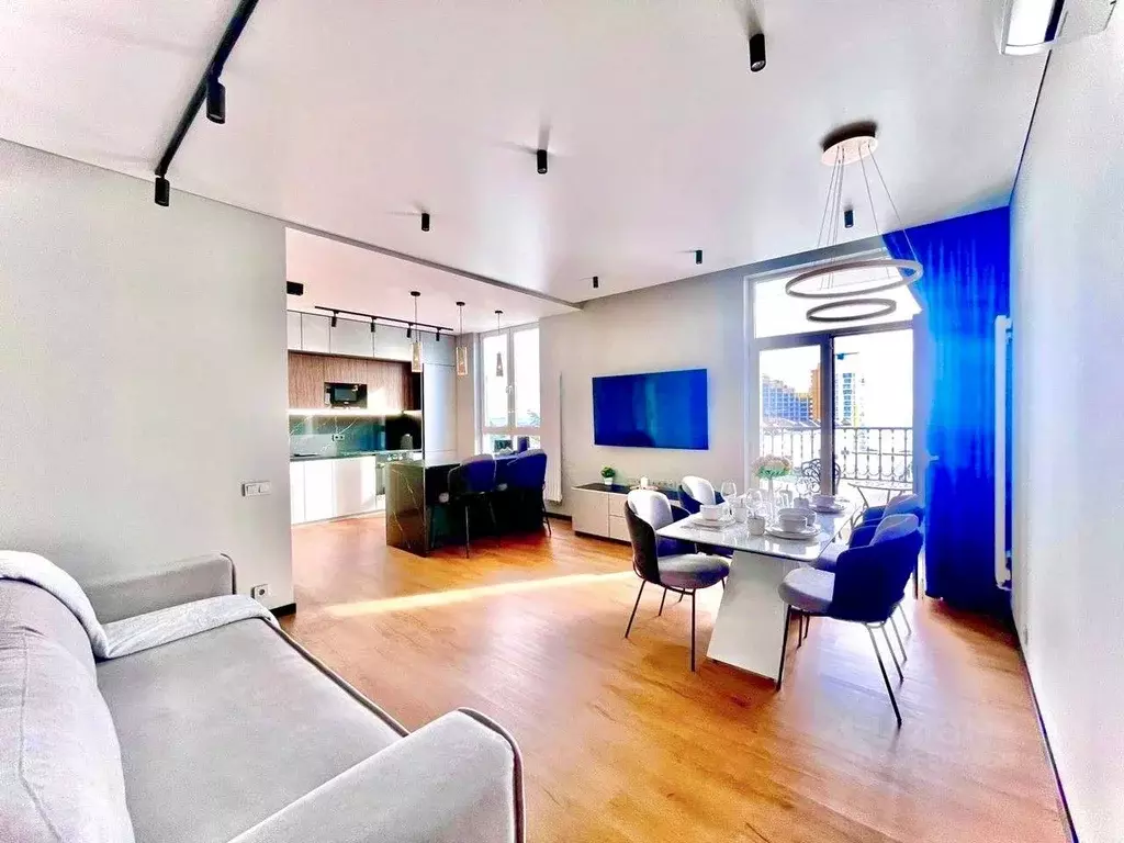 1-к кв. Краснодарский край, Сочи Светлана мкр, ул. Депутатская, 10К2 ... - Фото 1