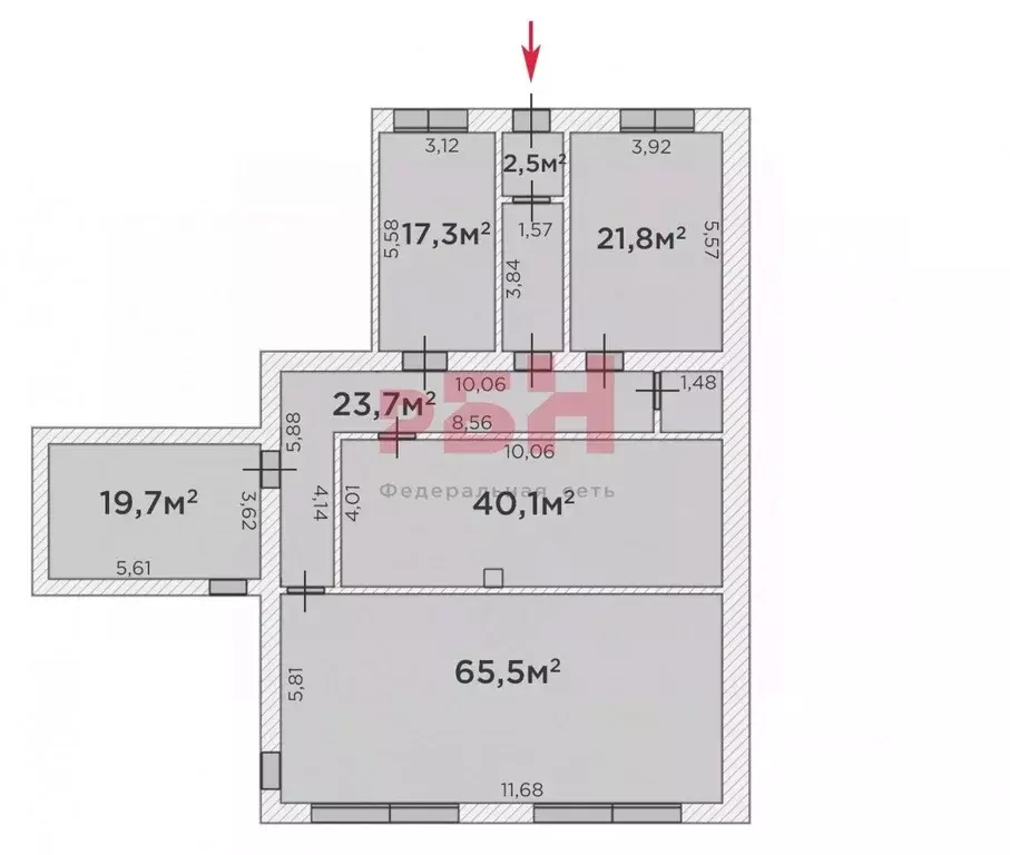 Офис в Тюменская область, Тюмень ул. Герцена, 55 (200 м) - Фото 1