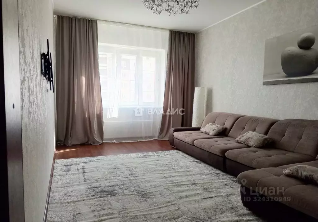 2-к кв. Нижегородская область, Нижний Новгород ул. Родионова, 29 (66.4 ... - Фото 1