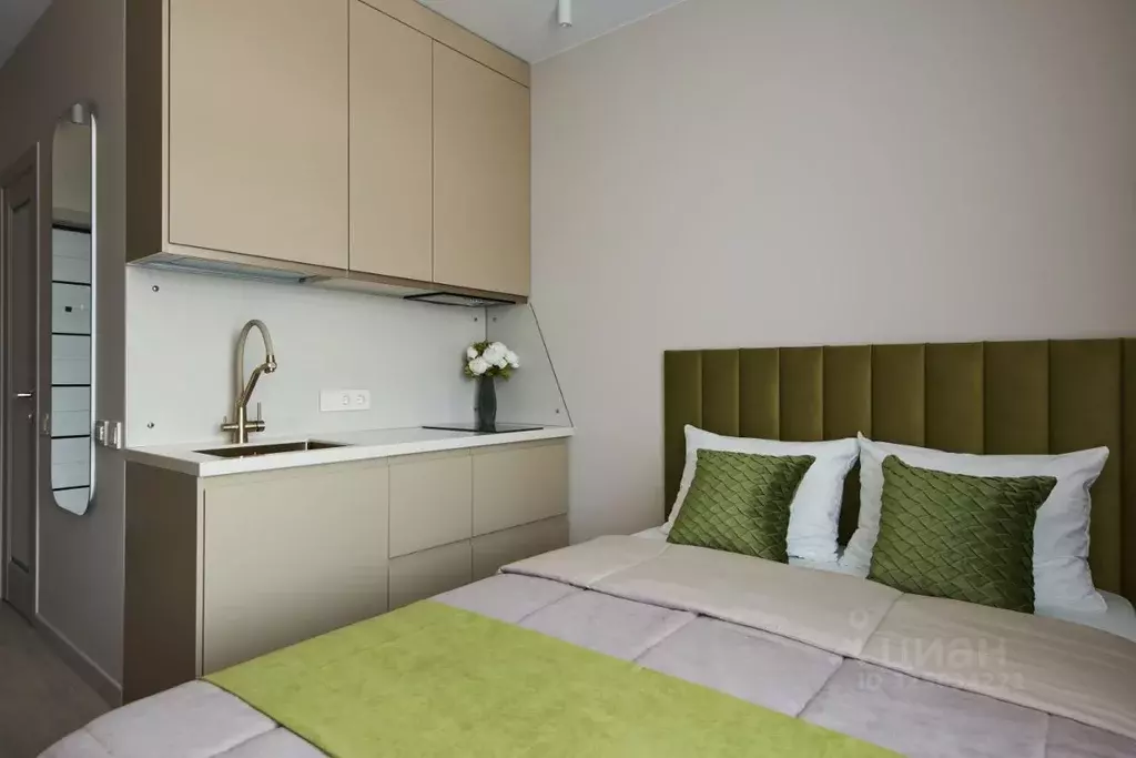 Студия Краснодарский край, Сочи Бытха мкр, ул. Ясногорская, 16/2к10 ... - Фото 1