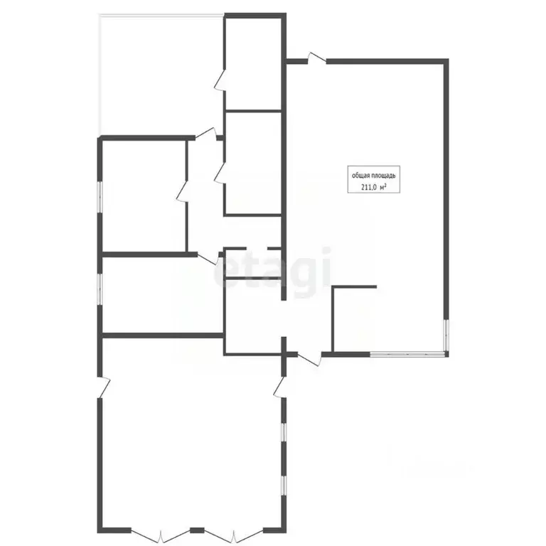 Дом в Новосибирская область, Бердск Морская ул., 42/13 (211 м) - Фото 2