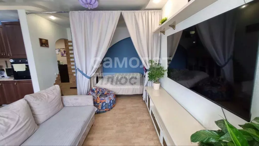 2-к кв. Нижегородская область, Бор пос. Октябрьский, ул. Молодежная, ... - Фото 2