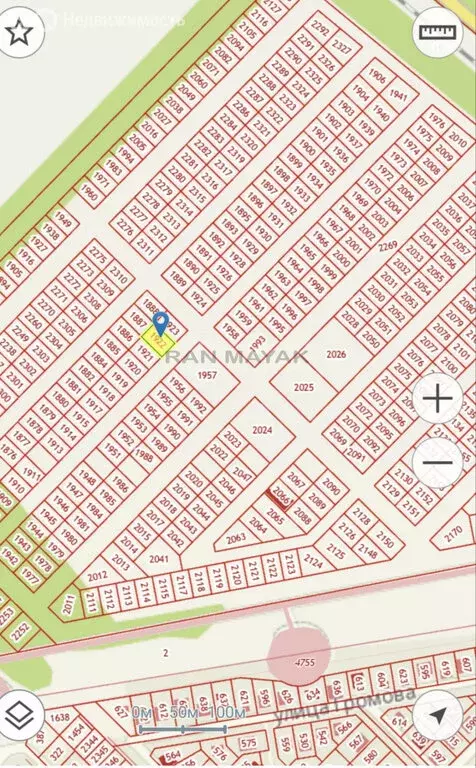 Участок в посёлок Западный, Полевая улица (5 м) - Фото 1