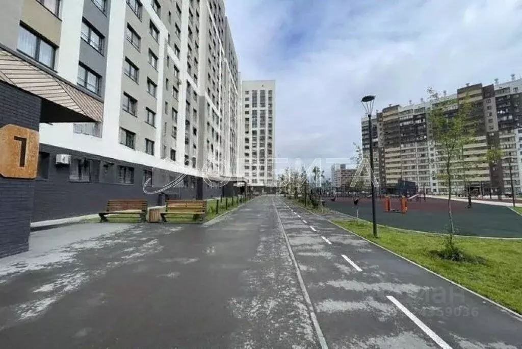 1-к кв. Тюменская область, Тюмень ул. Новоселов, 109 (34.1 м) - Фото 2