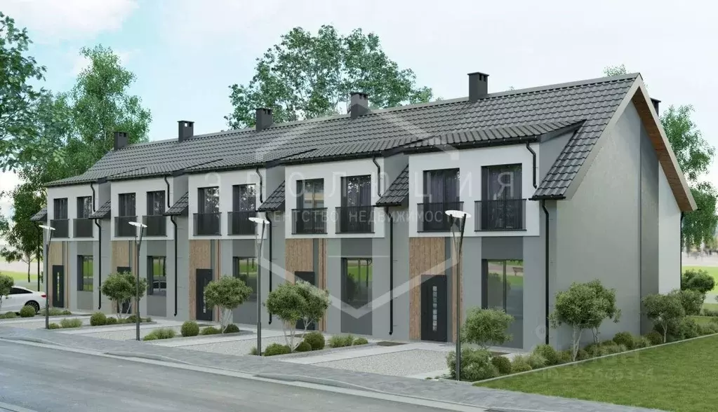 Таунхаус в Калининградская область, Гурьевск ул. Полетная, 1 (85 м) - Фото 2