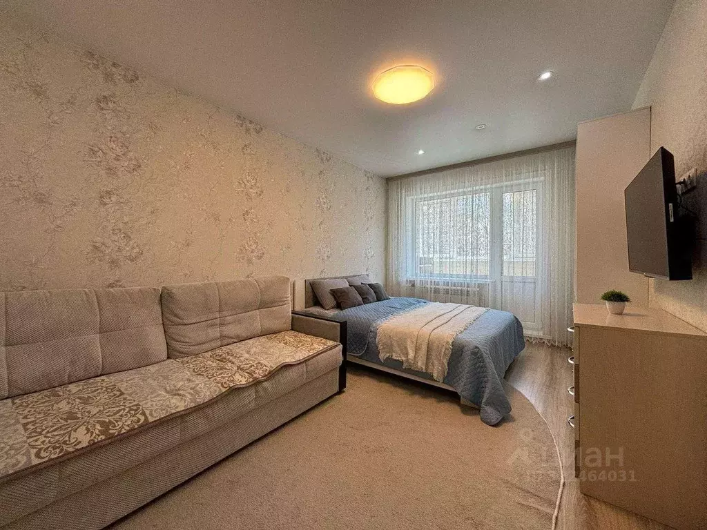 1-к кв. Сахалинская область, Южно-Сахалинск просп. Мира, 284А (40.0 м) - Фото 1