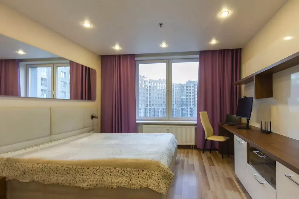 Студия Санкт-Петербург ул. Хошимина, 16А (28.0 м) - Фото 1