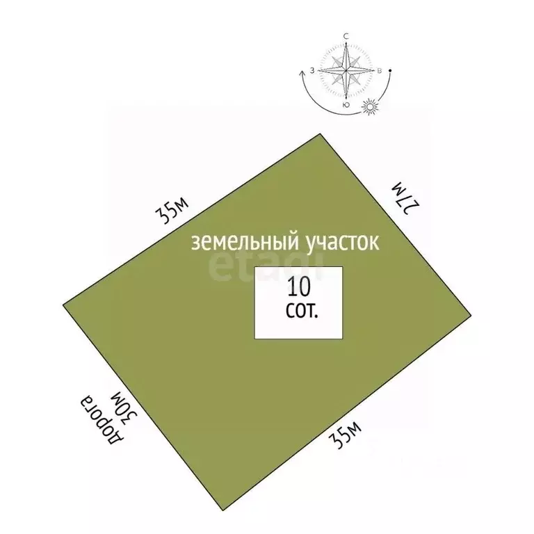 Участок в Хабаровский край, Хабаровский район, Осиновореченское с/пос, ... - Фото 2