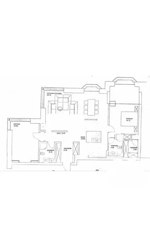 2-комнатная квартира: Москва, Авиационная улица, 79В (121.9 м) - Фото 1