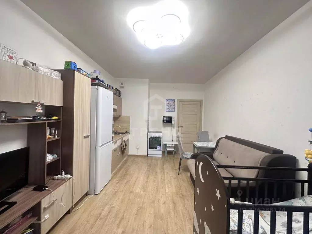 Студия Ленинградская область, Мурино Всеволожский район, бул. ... - Фото 1