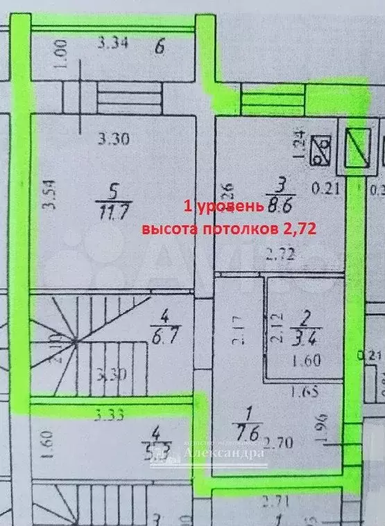 3-к. квартира, 74 м, 5/6 эт. - Фото 0