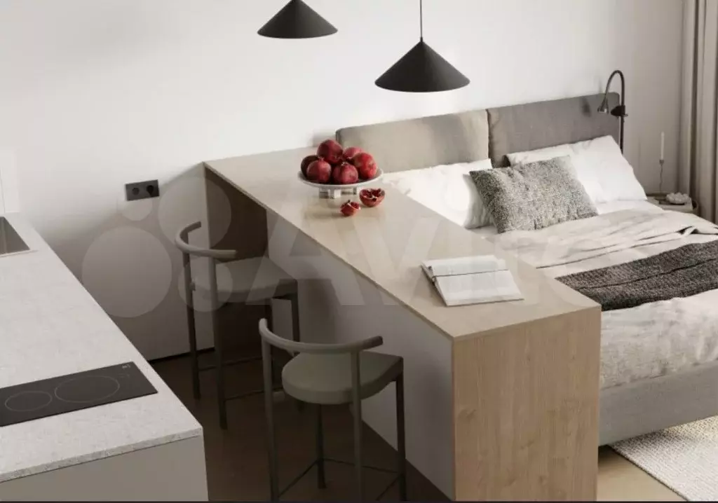Квартира-студия, 30,1 м, 9/16 эт. - Фото 1