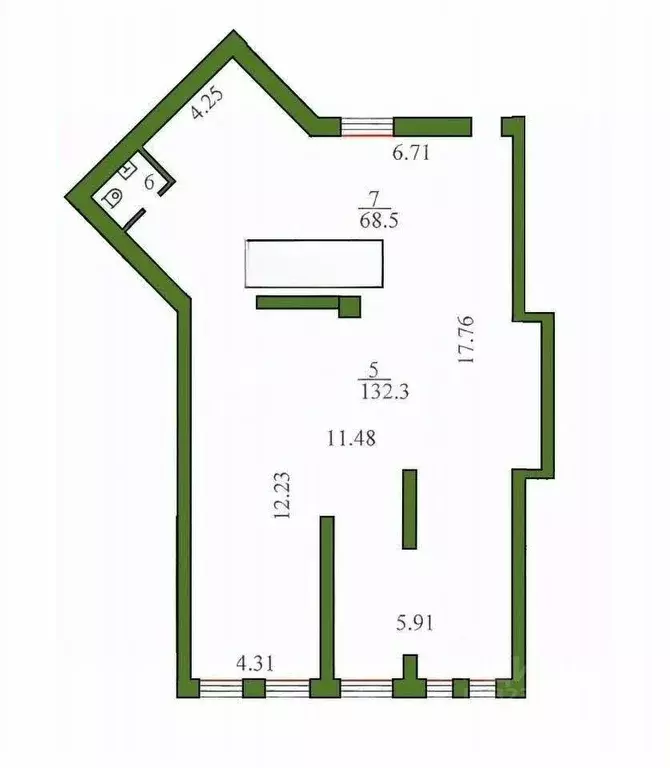 Помещение свободного назначения в Новосибирская область, Новосибирск ... - Фото 1