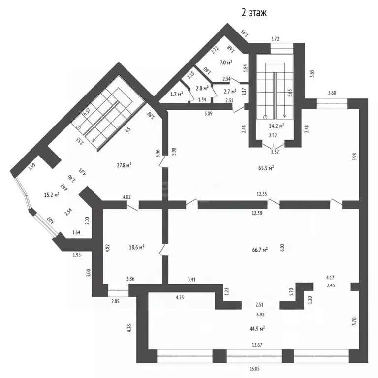 Офис в Тюменская область, Тюмень ул. Василия Гольцова, 10 (267 м) - Фото 2
