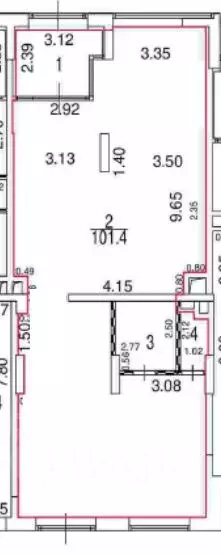 Помещение свободного назначения в Москва Клинская ул., 2Ак7 (116 м) - Фото 2