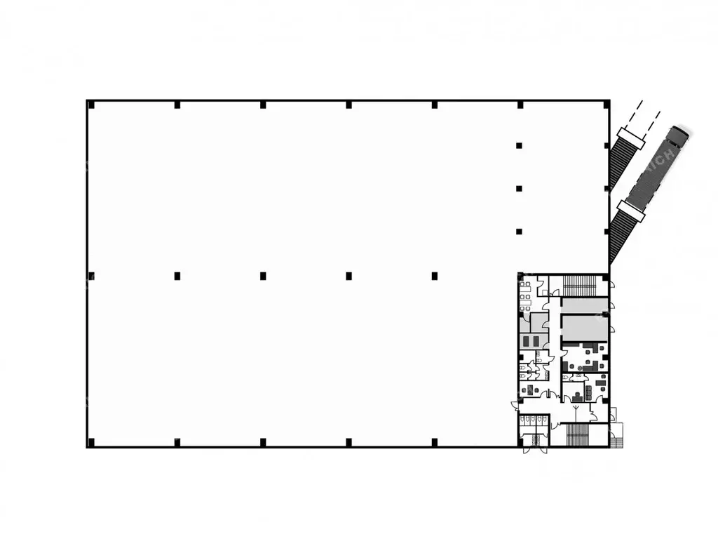Склад в Московская область, Химки Подрезково мкр,  (3730 м) - Фото 2