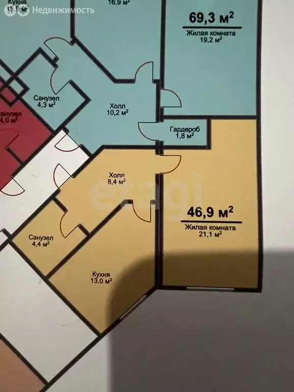 1-комнатная квартира: Богородское сельское поселение, деревня Куюки, ... - Фото 1