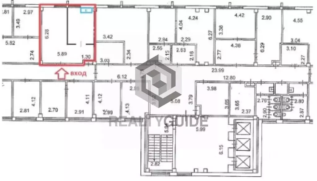 Офис в Москва ул. Кулакова, 20С1в (36 м) - Фото 1