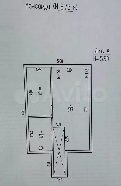 Дом 128 м на участке 6 сот. - Фото 1