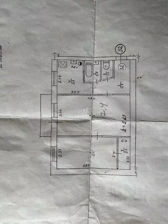 2-к кв. Севастополь просп. Генерала Острякова, 80 (44.7 м) - Фото 2