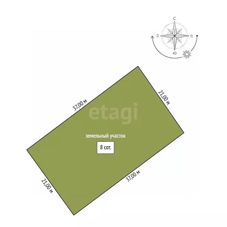 Участок в Амурская область, Благовещенский район, с. Чигири пер. ... - Фото 1