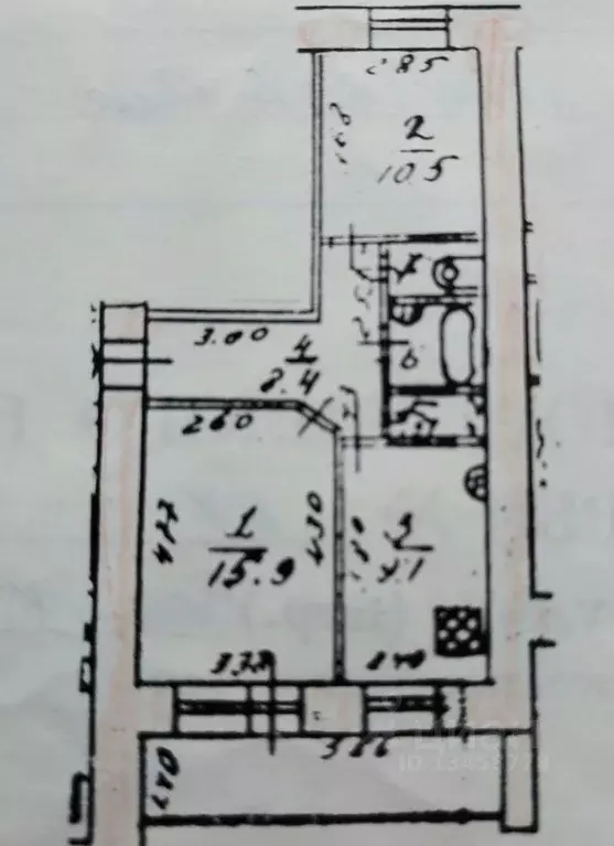 2-к кв. Марий Эл, Йошкар-Ола ул. Воинов-Интернационалистов, 26 (52.8 ... - Фото 2