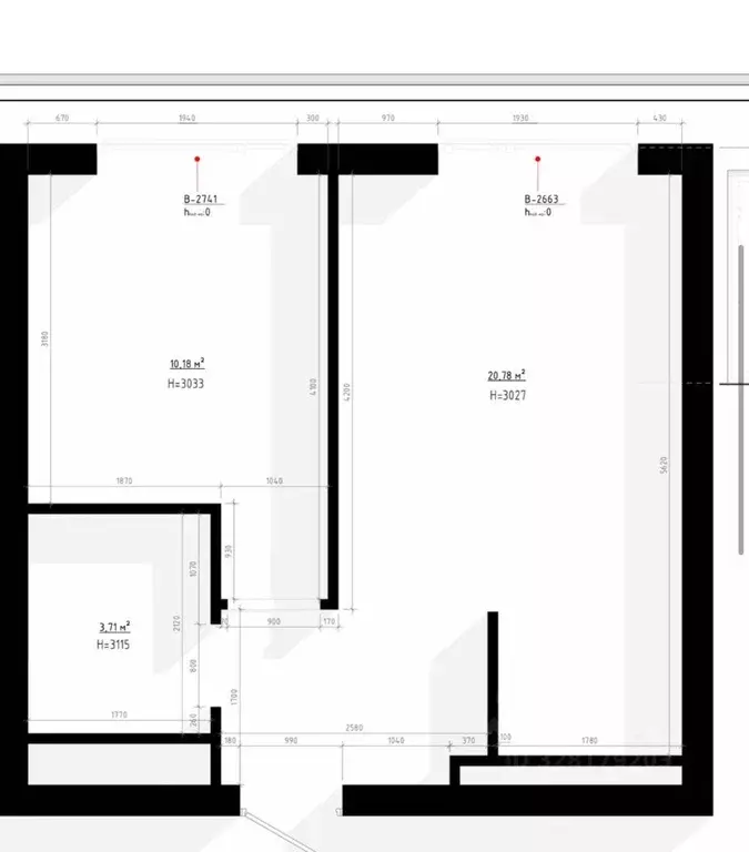 1-к кв. Москва Левел Причальный жилой комплекс, 10к1 (35.6 м) - Фото 2