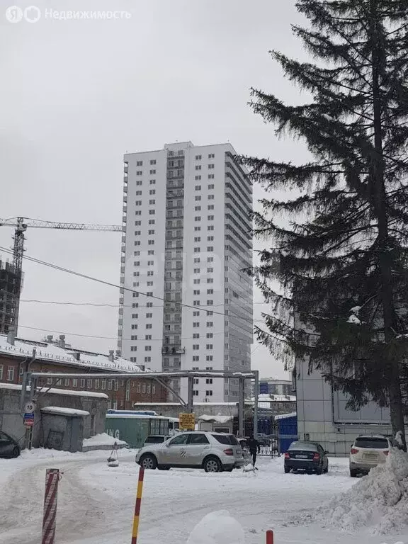 Квартира-студия: Новосибирск, улица Дуси Ковальчук, 378Б (30 м) - Фото 2