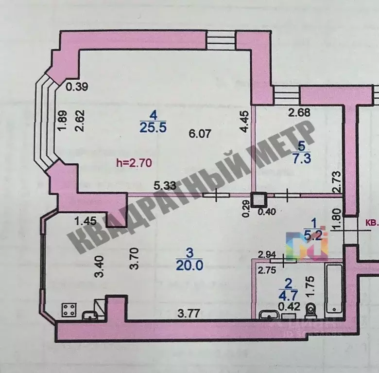 2-к кв. Калмыкия, Элиста ул. Т. Самохина, 19В (62.7 м) - Фото 1