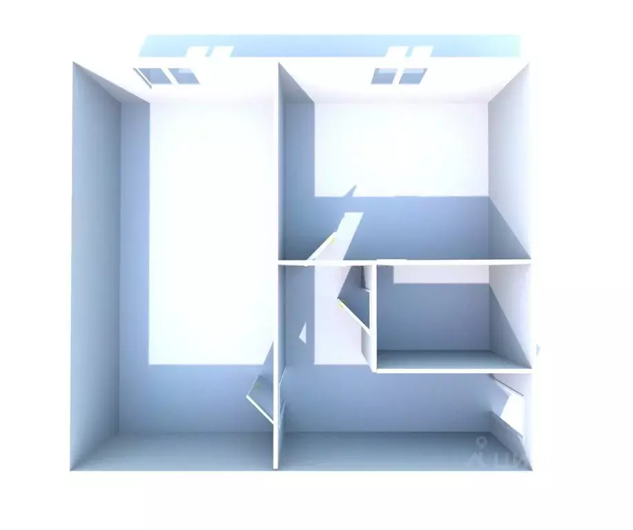 1-к кв. Курганская область, Курган Заозерный жилрайон, 8-й мкр, 5 ... - Фото 2