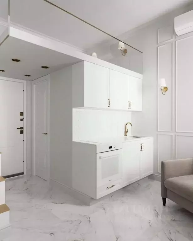 Студия Москва Дегтярный пер., 10С3 (18.1 м) - Фото 1