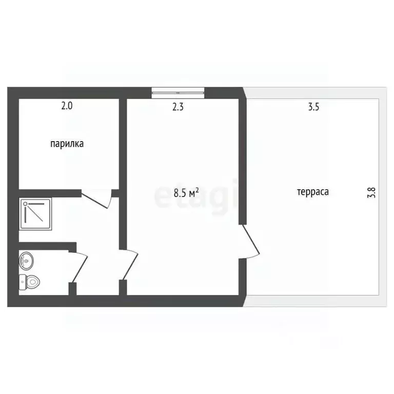 Дом в Севастополь, Севастополь, Балаклава г. Горняк садоводческое ... - Фото 2