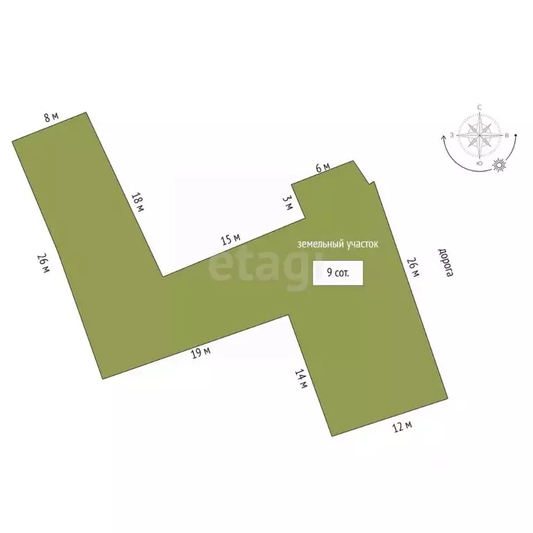 Дом в Тюменская область, Тюмень пос. Букино,  (61 м) - Фото 1