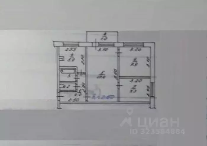 3-к кв. Красноярский край, Красноярск Одесская ул., 1 (49.0 м) - Фото 1