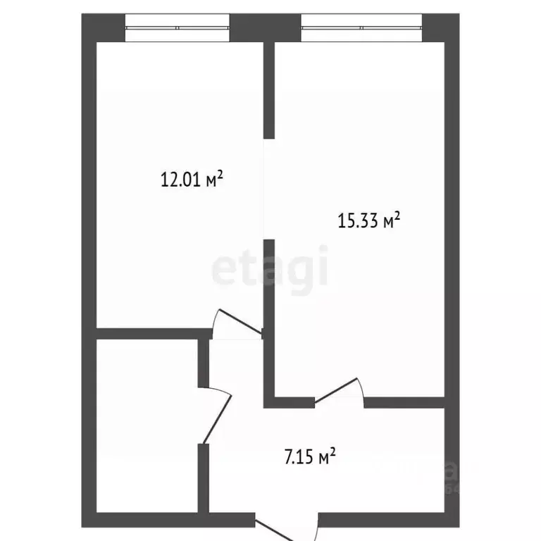 Дом в Крым, с. Ленинское пер. Мельничный, 2 (39 м) - Фото 0