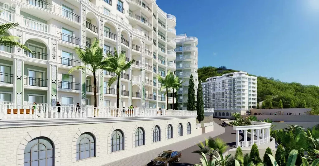 1-комнатная квартира: Сочи, улица Володарского, 6к5 (20 м) - Фото 1