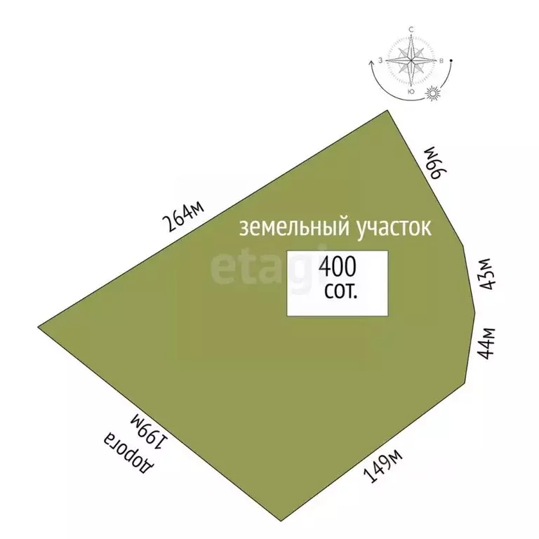 Участок в Костромская область, Костромской район, Самсоновское с/пос, ... - Фото 2