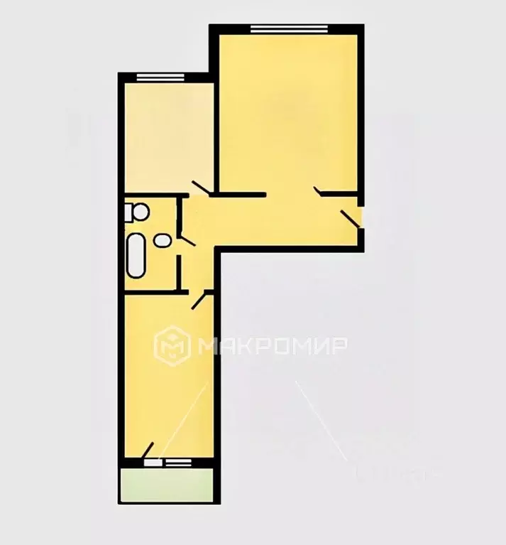 2-к кв. Москва Березовая аллея, 7 (54.0 м) - Фото 2