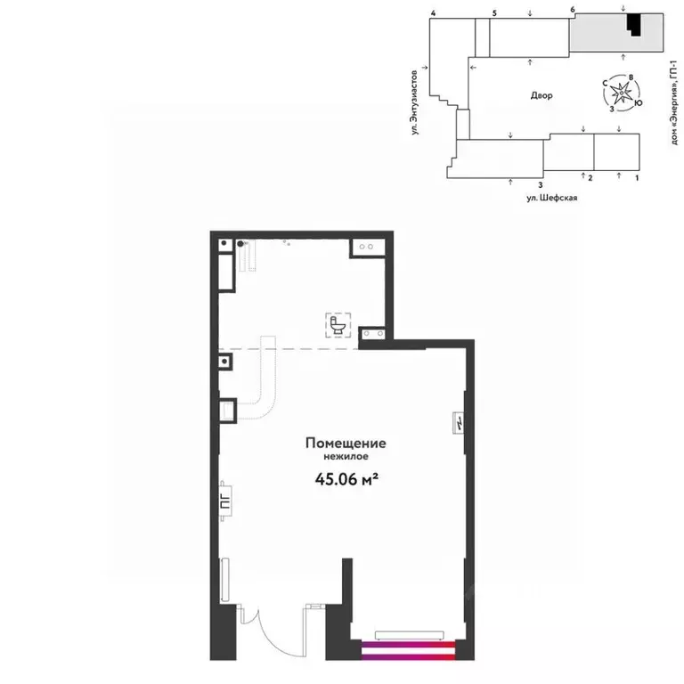 Торговая площадь в Свердловская область, Екатеринбург ул. Шефская, 22А ... - Фото 1