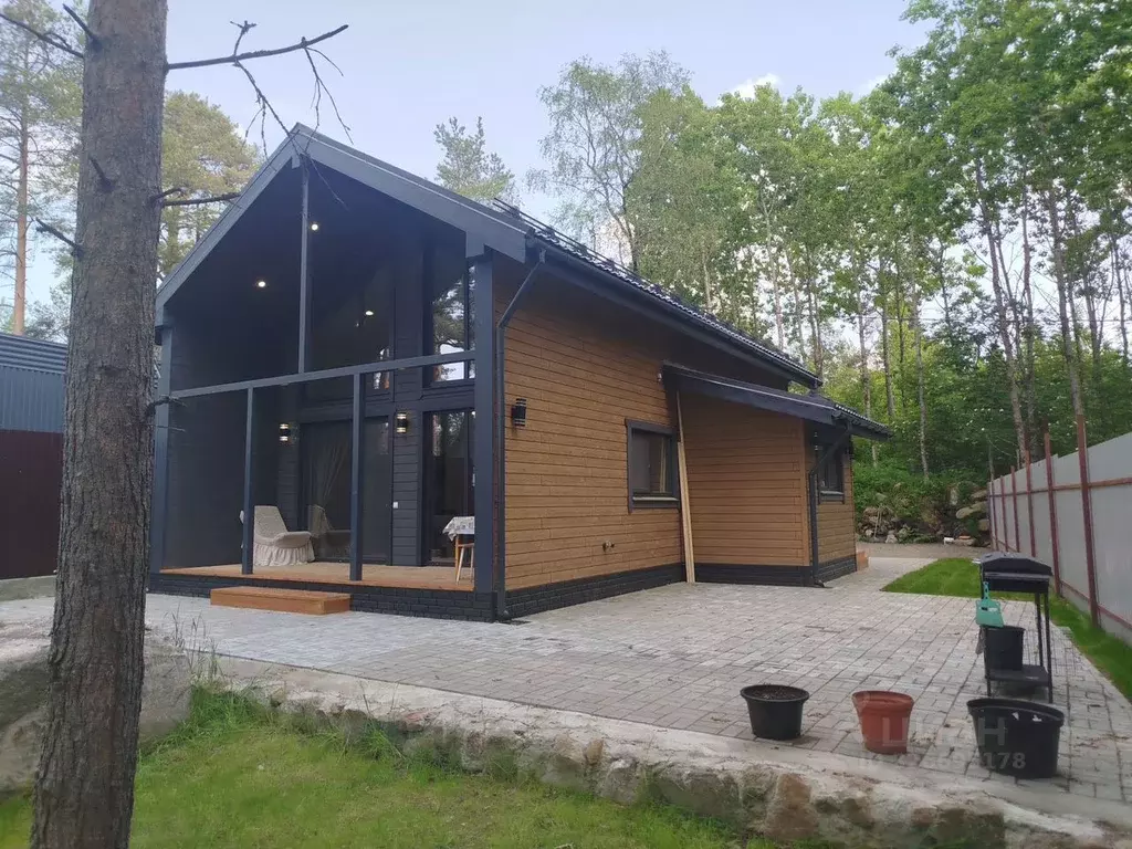 Дом в Ленинградская область, Приозерск пос. Дачный, ул. Дачный ... - Фото 1