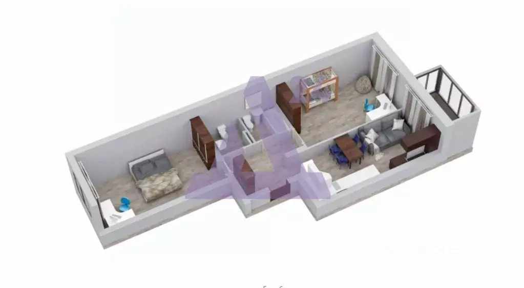 3-к кв. Алтайский край, Барнаул тракт Павловский, 196к4 (71.0 м) - Фото 1