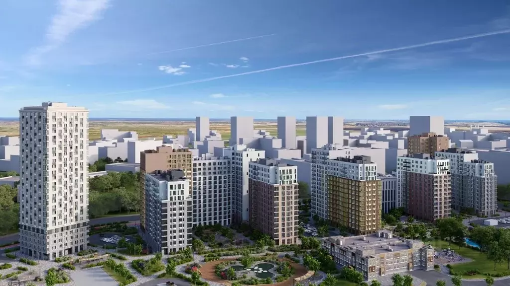 Студия Тюменская область, Тюмень Мириады жилой комплекс (26.2 м) - Фото 2