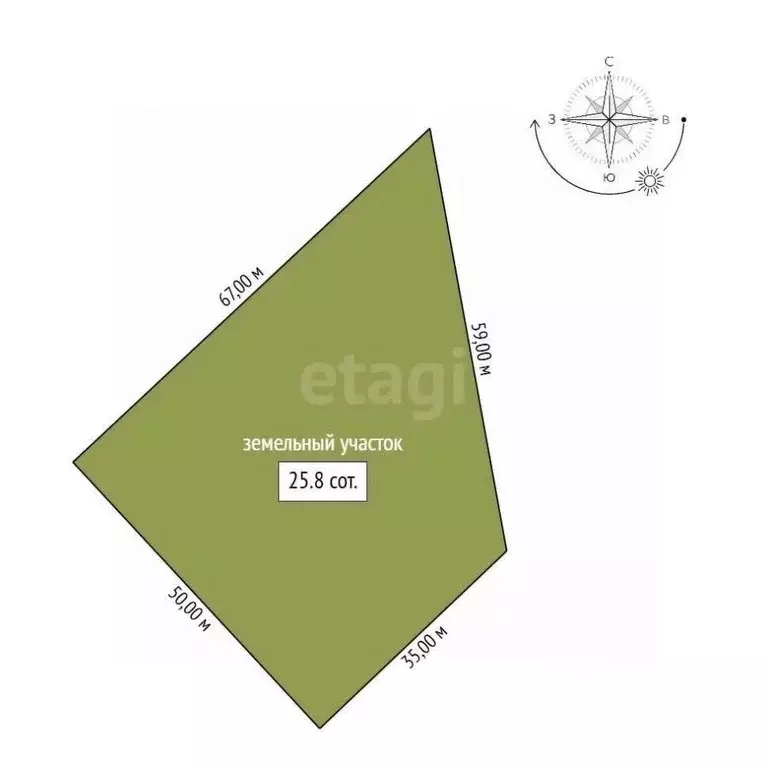 Участок в Амурская область, Благовещенский район, Станичное тер.  ... - Фото 2