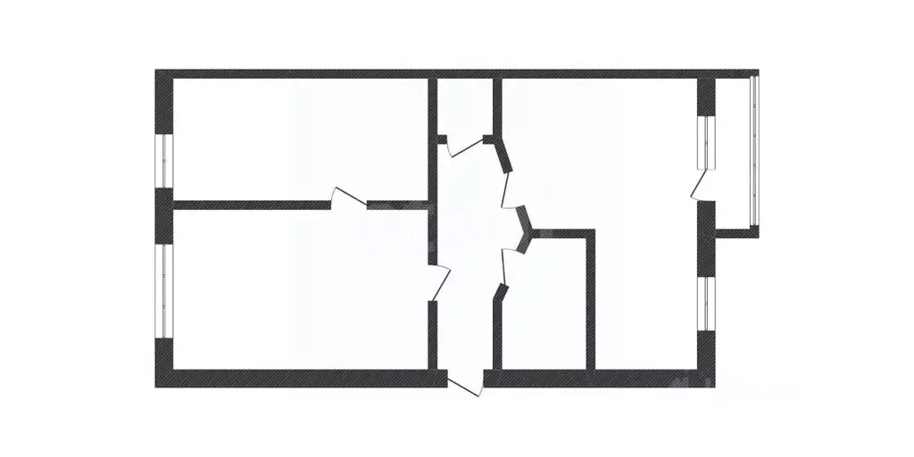 2-к кв. Курганская область, Курган ул. Томина, 112 (63.1 м) - Фото 2