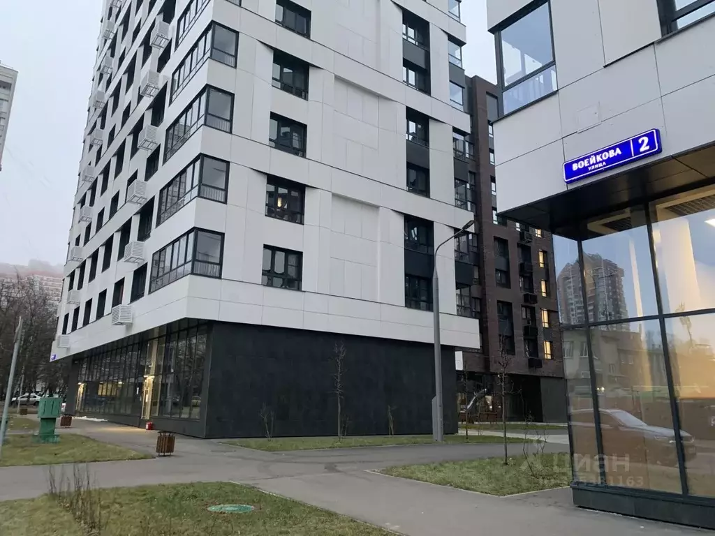 2-к кв. Москва ул. Воейкова, 2 (58.0 м) - Фото 1