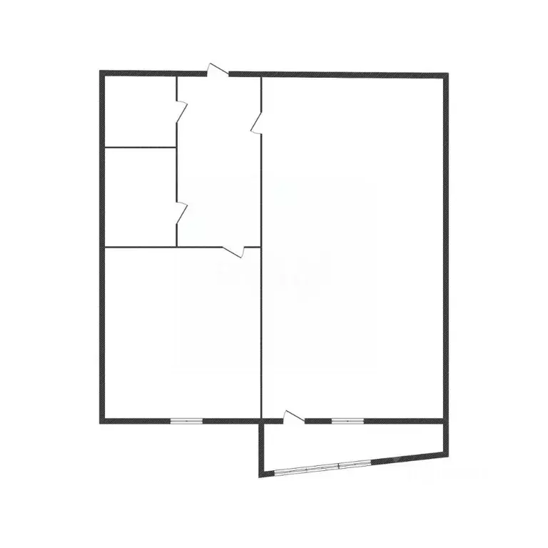 1-к кв. Белгородская область, Старый Оскол Олимпийский мкр, 20 (40.0 ... - Фото 2