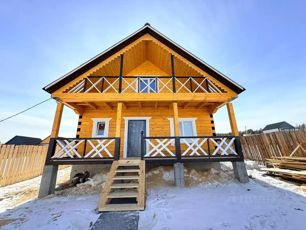 Дом в Иркутская область, Иркутский муниципальный округ, д. Карлук ул. ... - Фото 1